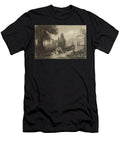 Bryons Dream Engraved By James T Willmore 1800 63 1833 Black and White Litho Charles Lock Eastlake T-Shirt