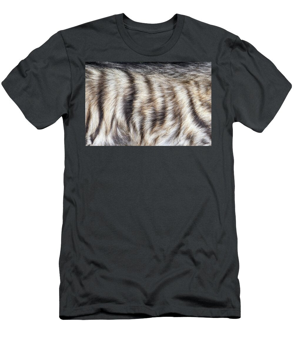 Closeup Real Hyena Skin Texture Volodymyr Burdiak T-Shirt