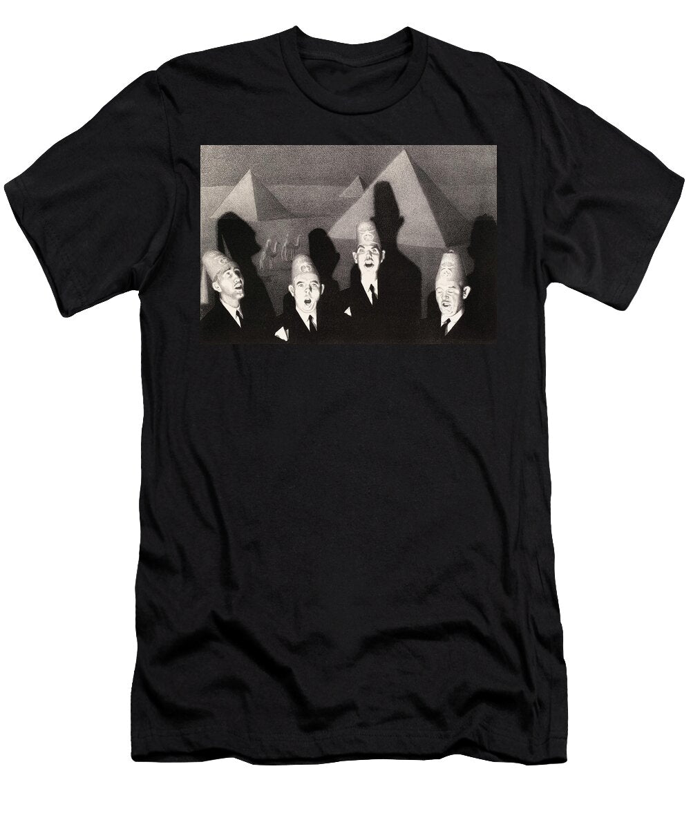 Shrine Quartet 1939 Grant Wood T-Shirt